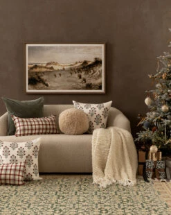 Sherpa Tan Ball Pillow -Home Improvement Shop 20230821 SS Holiday Decor 010 T 88ca7dc9 d36a 4e9b a955 23a9e36b1479