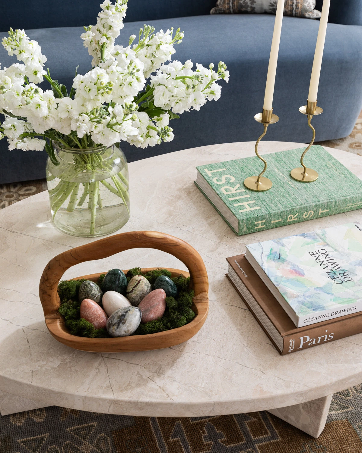 Organic Teak Wood Basket 2 Organic Teak Wood Basket - Image 2