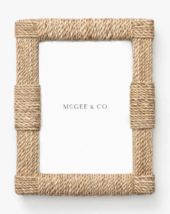 Abaca Rope Frame -Home Improvement Shop AbacaRopeFrame MDCR2410 NAT 5x7 MAIN T