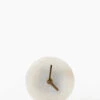 Alabaster Table Clock