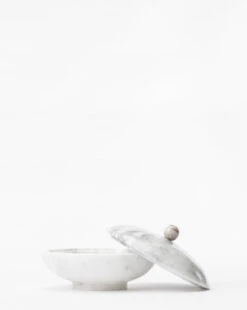 Arabesco Marble Lidded Catch-All -Home Improvement Shop ArabescoMarbleCanister 1 1136382a 2dcc 4c19 ab2a be57c95f5cae