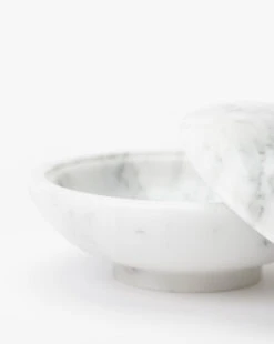 Arabesco Marble Lidded Catch-All -Home Improvement Shop ArabescoMarbleCanister 2 e464bc05 bc14 44ca 97b4 00518933a469