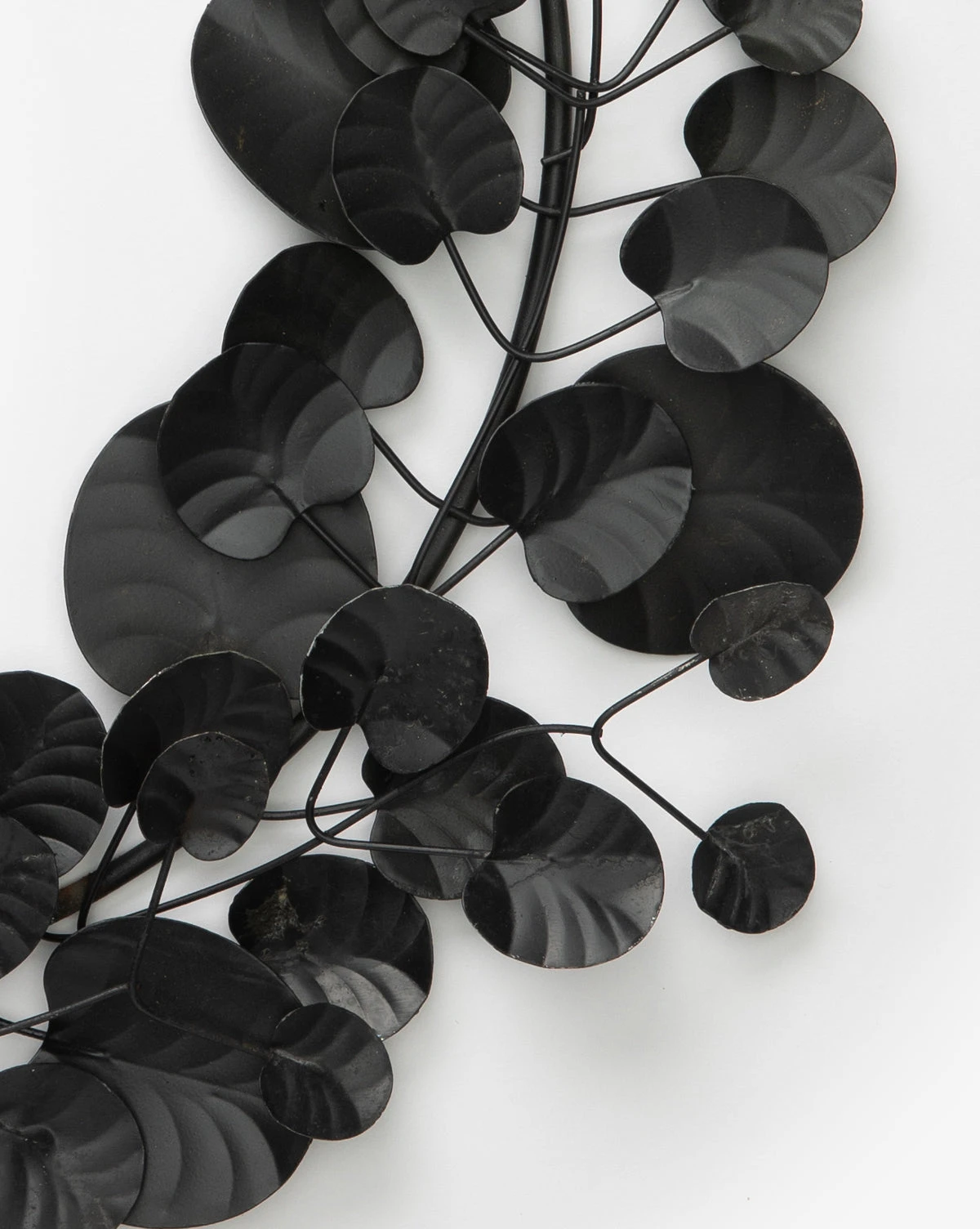 Faux Black Eucalyptus Wreath 4 Faux Black Eucalyptus Wreath - Image 4