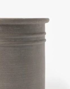 Bolton Ceramic Planter -Home Improvement Shop BoltonCeramicPlanter MDCR2461 GRY 11 D1