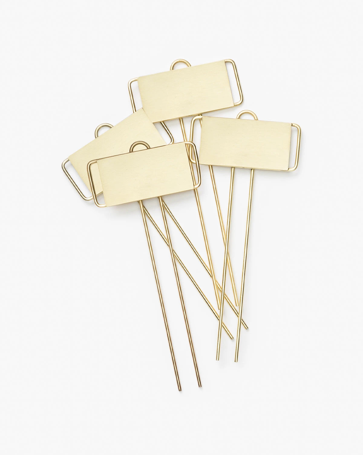 Brass Garden Tags (Set Of 4)