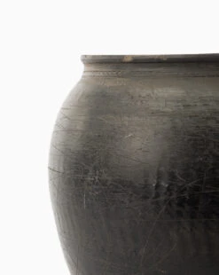 Brushed Charcoal Vase -Home Improvement Shop BrushedCharcoalVase MDCR1650 BLK OS D1 T