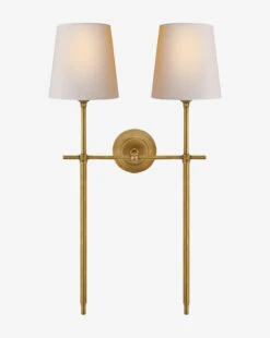 Bryant Large Double Tail Sconce -Home Improvement Shop BryantLargeDoubleTailSconce MLHT1724 HAB OS MAIN T