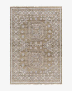 Caru Hand-Knotted Wool Rug 7 Caru Hand-Knotted Wool Rug -Home Improvement Shop CaruHand KnottedWoolRug MRUG0835 BWN 6x9 MAIN