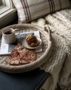 Round Wicker Tray -Home Improvement Shop Catalogue Shoot 62