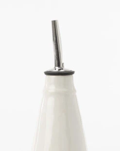 Ceramic Oil Bottle -Home Improvement Shop CeramicOilBottle MKTN0789 WHT D1