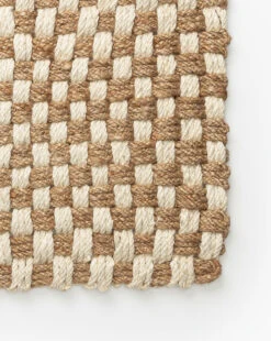 Checker Jute Doormat 5 Checker Jute Doormat -Home Improvement Shop CheckerJuteDoormat MRUG0822 NAT 24x36 D1