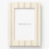 Bloomingville Cream Double Striped Frame