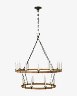Darlana Wrapped Two-Tiered Chandelier -Home Improvement Shop DarlanaWrappedTwo TieredChandelier MLHT1775 INR L T