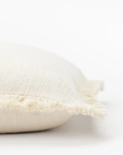 Emiliana Fringe Pillow Cover -Home Improvement Shop EmilianaFringePillowCover MPLW1080 CRM 22x22 D1