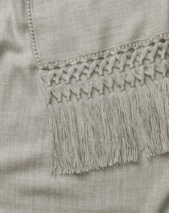 Fringed Alpaca Throw -Home Improvement Shop FringedAlpacaThrow MDCR1044 GRY 60x70 D2