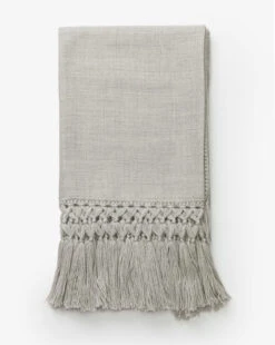 Fringed Alpaca Throw -Home Improvement Shop FringedAlpacaThrow MDCR1044 GRY 60x70 MAIN