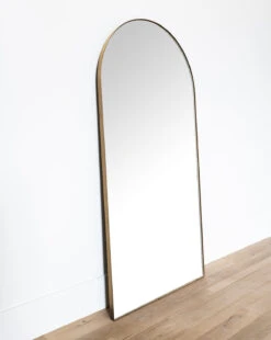 Gala Floor Mirror -Home Improvement Shop GalaFloorMirror 001 ANTIQUEBRASS