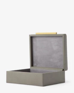 Gray Shagreen Box 10 Gray Shagreen Box -Home Improvement Shop GrayShagreenBox MDCR2448 GRY OS D1