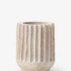 Grayson Travertine Vase