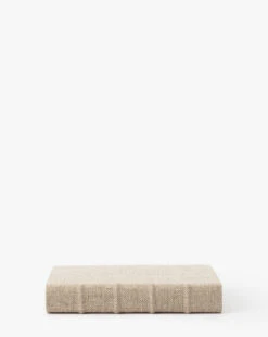 Handcrafted Linen Book -Home Improvement Shop HandcraftedLinenBook MDCR1716 NAT S D1 T