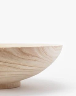 Hannes Footed Bowl -Home Improvement Shop HannesFootedBowl MDCR2625 NAT OS D1