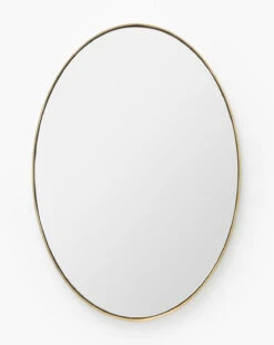 Hogan Oval Mirror -Home Improvement Shop HoganOvalMirror MMIR0214 BRS 24x34 MAIN ee3214f0 157a 41ab 936b c56453cddb31
