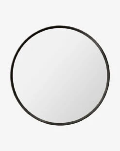 Jillian Round Faux Shagreen Mirror -Home Improvement Shop JillianRoundFauxShagreenMirror MMIR0306 MSH 32 MAIN