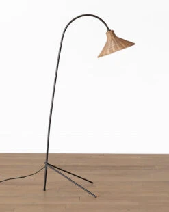 Johanson Woven Floor Lamp 12 Johanson Woven Floor Lamp -Home Improvement Shop JohansonWovenFloorLamp MLHT1068 NAT OS D2