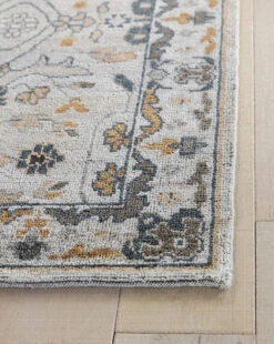 Kasuri Hand-Knotted Wool Rug -Home Improvement Shop KasuriHandKnottedRug01