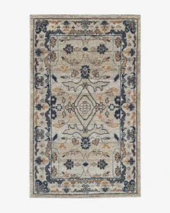 Kasuri Hand-Knotted Wool Rug -Home Improvement Shop KasuriRug MRUG0570 GRY 3x5 1
