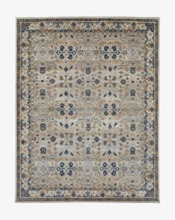 Kasuri Hand-Knotted Wool Rug