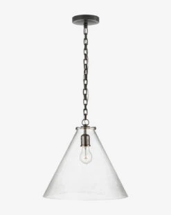 Katie Conical Pendant -Home Improvement Shop KatieConicalPendant MLHT0222 BZS OS MAIN