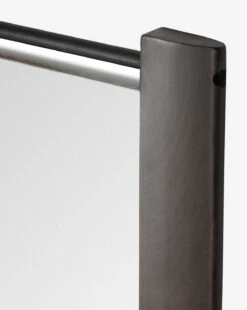 Llewellyn Floor Mirror -Home Improvement Shop LlewellynFloorMirror MMIR0302 BWN 40x72 D2