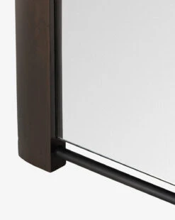 Llewellyn Floor Mirror -Home Improvement Shop LlewellynFloorMirror MMIR0302 BWN 40x72 D3