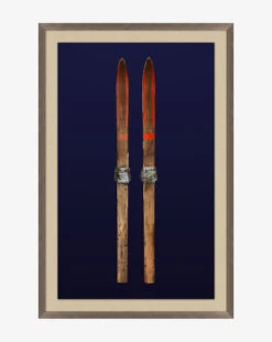 Antique Navy Skis I