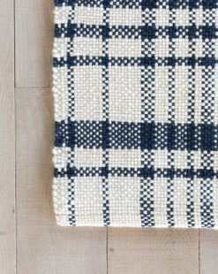 Livorno Handwoven Wool Flatweave Rug -Home Improvement Shop MRUG0498 WHT LivornoRug D1