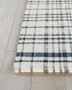Livorno Handwoven Wool Flatweave Rug -Home Improvement Shop MRUG0498 WHT LivornoRug D2
