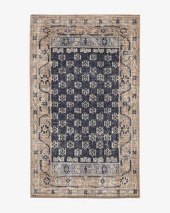 Anya Indigo Hand-Knotted Wool Rug 16 Anya Indigo Hand-Knotted Wool Rug -Home Improvement Shop MRUG0590 BLU 5x8 AnyaIndigoHand KnottedRug