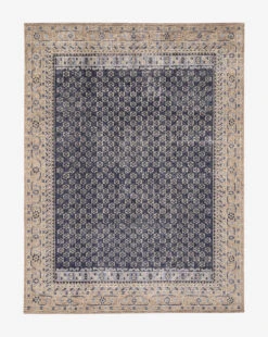 Anya Indigo Hand-Knotted Wool Rug 17 Anya Indigo Hand-Knotted Wool Rug -Home Improvement Shop MRUG0590 BLU 9x12 AnyaIndigoHand KnottedRug