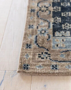 Anya Indigo Hand-Knotted Wool Rug 13 Anya Indigo Hand-Knotted Wool Rug -Home Improvement Shop MRUG0590 BLU AnyaIndigoHand KnottedRug D2
