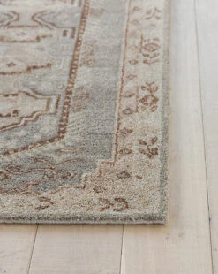 Lazio Handwoven Wool Rug -Home Improvement Shop MRUG0591 NAT LazioRug D2