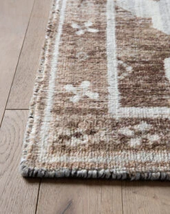Conway Handwoven Wool Rug -Home Improvement Shop MRUG0642 TAN ConwayHandWovenRug D2