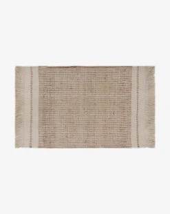Girona Cream Handwoven Jute Rug -Home Improvement Shop MRUG0809 TAN 3x5 GironaCreamJuteRug