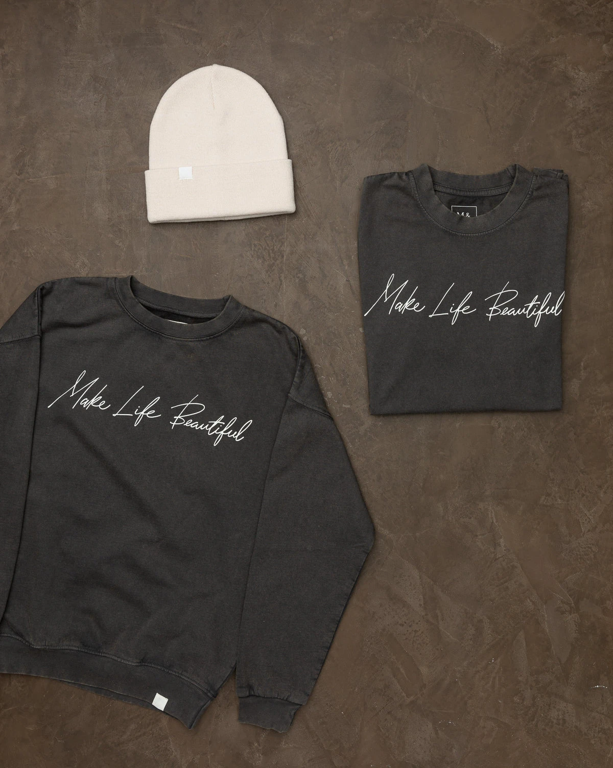 Make Life Beautiful Sweatshirt 2 Make Life Beautiful Sweatshirt - Image 2