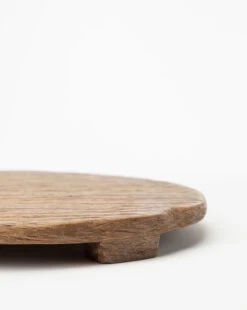 Mango Wood Carved Pedestal -Home Improvement Shop MangoWoodCarvedPedestal MKTN0561 BWN D1