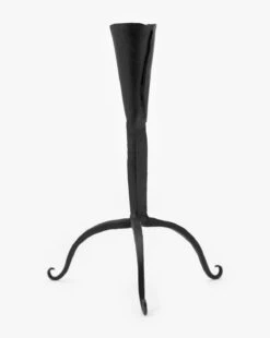 Matte Black Taper Holder -Home Improvement Shop MatteBlackCandleStand MDCR2589 BLK OS D2