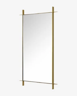 McCall Mirror -Home Improvement Shop McCallMirror BurnishedBrass MMIR0181 BBS OS D1