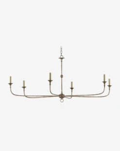 Nottaway Chandelier 9 Nottaway Chandelier -Home Improvement Shop NottawayChandelier MLHT0412 BRZ L T