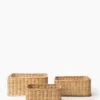 Bloomingville Palm & Rattan Basket