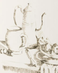 Penciled Apricots -Home Improvement Shop PenciledApricots MART1561 GRY 24x19 F D2 T